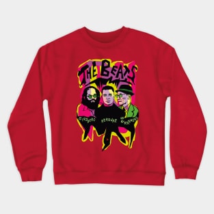 The Beats: Ginsberg,  Kerouac, Burroughs Crewneck Sweatshirt